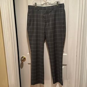 Brooks Brothers 🔥sale🔥red fleece gray checkered pants